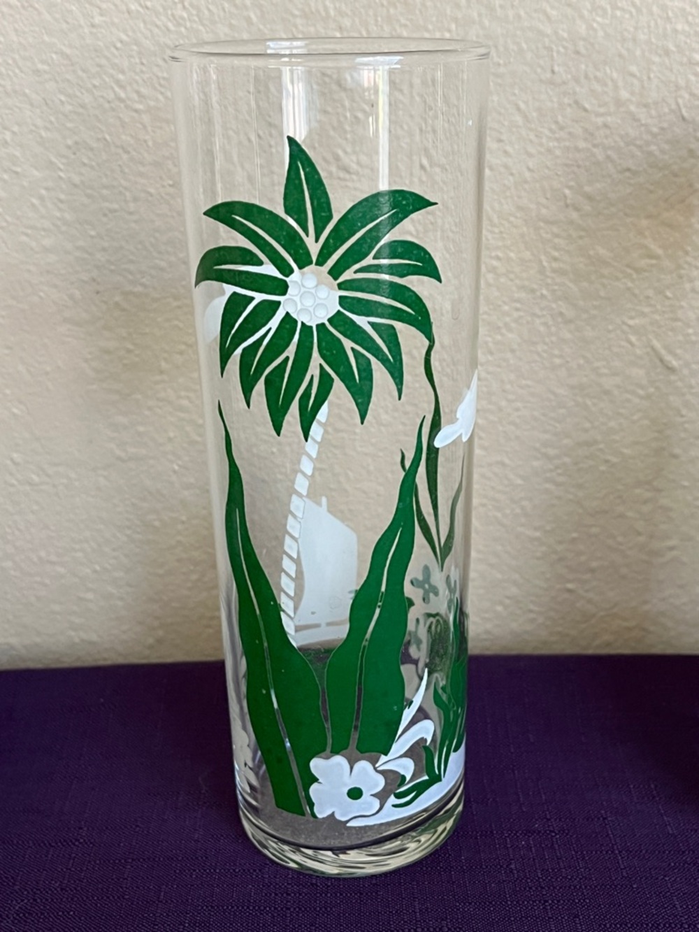 VTG Libbey Tiki Bar Glasses Tom Collins Highball Iced Tea Set Of 8 Vintage - Picture 8 of 9